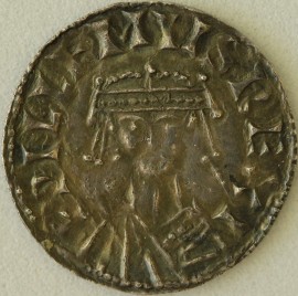 NORMAN KINGS 1066 -1087 WILLIAM I PENNY. BONNET TYPE. WINCHESTER. LEOFING. INFINC ON PINCEST. GVF