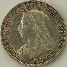 SHILLINGS 1894  VICTORIA SCARCE GVF