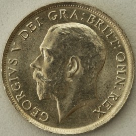 SHILLINGS 1917  GEORGE V  BU