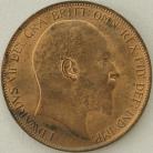 PENNIES 1904  EDWARD VII SCARCE SUPERB UNC LUS