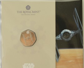 FIFTY PENCE 2024  CHARLES III STAR WARS 'PATROLLING AN EMPIRE' PACK BU