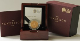 SOVEREIGNS 2016  Elizabeth II PROOF BY J BUTLER  FDC