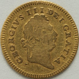 THIRD GUINEAS 1801  GEORGE III GEORGE III 1ST HEAD GF