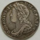 SIXPENCES 1735  GEORGE II ROSES AND PLUMES VERY SCARCE NVF