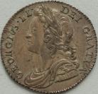 SIXPENCES 1736  GEORGE II ROSES AND PLUMES VERY SCARCE UNC.T