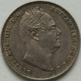 SIXPENCES 1836  WILLIAM IV RARE GEF