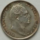 SIXPENCES 1837  WILLIAM IV VERY SCARCE. GEF