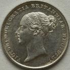 SIXPENCES 1846  VICTORIA SCARCE UNC LUS