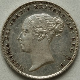 SIXPENCES 1854  VICTORIA EXTREMELY RARE NEF