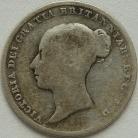 SIXPENCES 1854  VICTORIA VERY RARE F