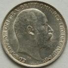 SIXPENCES 1906  EDWARD VII GEF