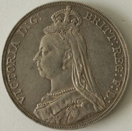 CROWNS 1889  VICTORIA  GVF