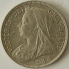 HALF CROWNS 1898  VICTORIA SCARCE GEF