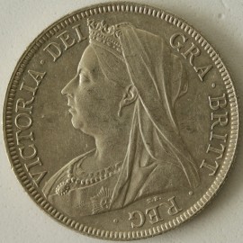 HALF CROWNS 1898  VICTORIA SCARCE GEF