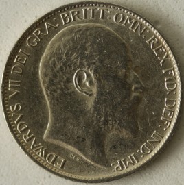 SIXPENCES 1903  EDWARD VII                                     BU