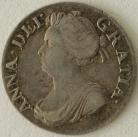 THREEPENCES SILVER 1706  ANNE GF