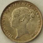 SIXPENCES 1877  VICTORIA DIE NUMBER 8 UNC LUS