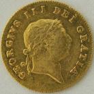 HALF GUINEAS 1806  GEORGE III GEORGE III 7TH HEAD SCARCE. GVF