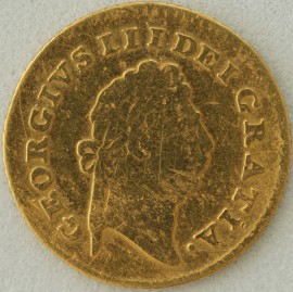 THIRD GUINEAS 1797  GEORGE III GEORGE III 1ST HEAD GF