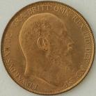 PENNIES 1906  EDWARD VII BU