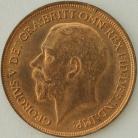 PENNIES 1913  GEORGE V F177 BU