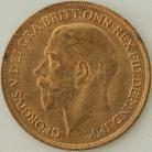 PENNIES 1916  GEORGE V BU