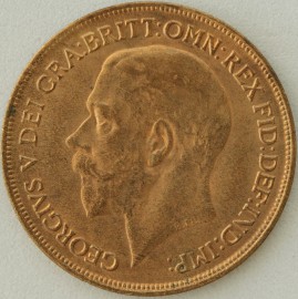 PENNIES 1916  GEORGE V  BU