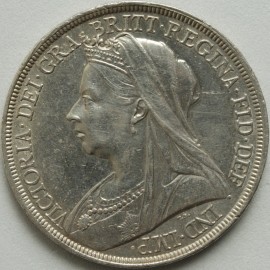 CROWNS 1897  VICTORIA LXI GEF/NUNC