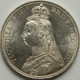 CROWNS 1887  VICTORIA  BU