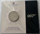 FIVE POUNDS 2024  CHARLES III SIX DECADES OF 007 SERIES - BOND FILMS OF THE 2000S PACK BU