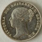 GROATS 1851  VICTORIA RARE BU