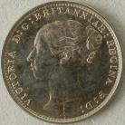 THREEPENCES SILVER 1881  VICTORIA BU