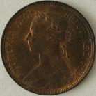 HALFPENCE 1894  VICTORIA VERY SCARCE GRADE UNC LUS