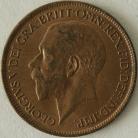 HALFPENCE 1922  GEORGE V UNC.T