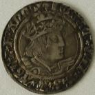 HENRY VIII 1526 -1544 HENRY VIII GROAT. 2ND COINAGE LAKER BUST D. LARGE FACE ROMAN NOSE MM LIS. GVF