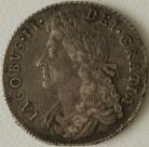 SHILLINGS 1685  CHARLES II SCARCE GVF