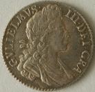 SHILLINGS 1700  WILLIAM III 5TH BUST. HAYMARKING GEF