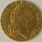 HALF GUINEAS 1791  GEORGE III GEORGE III 5TH HEAD NEF