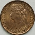 FARTHINGS 1873  VICTORIA  UNC LUS