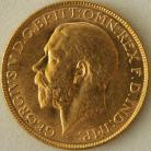 SOVEREIGNS 1914  GEORGE V MELBOURNE UNC LUS.