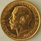 SOVEREIGNS 1920  GEORGE V PERTH SCARCE UNC LUS.