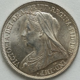 SHILLINGS 1898  VICTORIA  BU