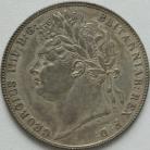 HALF CROWNS 1821  GEORGE IV GEF.T