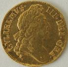 GUINEAS 1699  WILLIAM III WILLIAM III. 2ND BUST. EXTREMELY RARE. SELDOM SEEN IN THIS GRADE. NEF