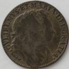 SHILLINGS 1693  WILLIAM & MARY 3 OVER INVERTED 9 NVF