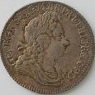 SHILLINGS 1718  GEORGE I ROSES AND PLUMES GEF