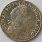 SHILLINGS 1723  GEORGE I SSC C OVER SS ESC 1176A MINT STATE MS