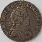 SHILLINGS 1724  GEORGE I ROSES AND PLUMES RARE GVF
