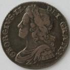 SHILLINGS 1737  GEORGE II ROSES AND PLUMES SCARCE VF/GVF