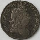 SIXPENCES 1720  GEORGE I ROSES AND PLUMES VERY SCARCE GVF